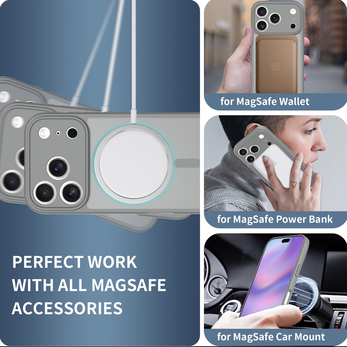 iPhone 17 Pro Case, Anti-Scratch & Drop Resistant