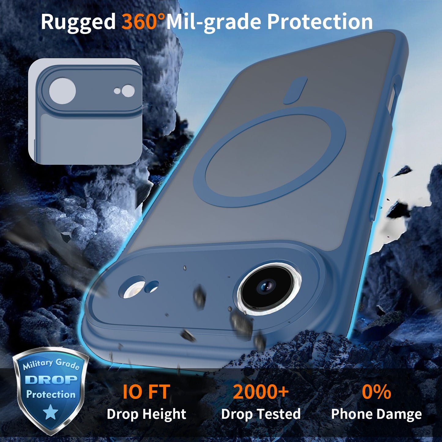 iPhone 17 Air Case, Anti-Scratch & Drop Resistant