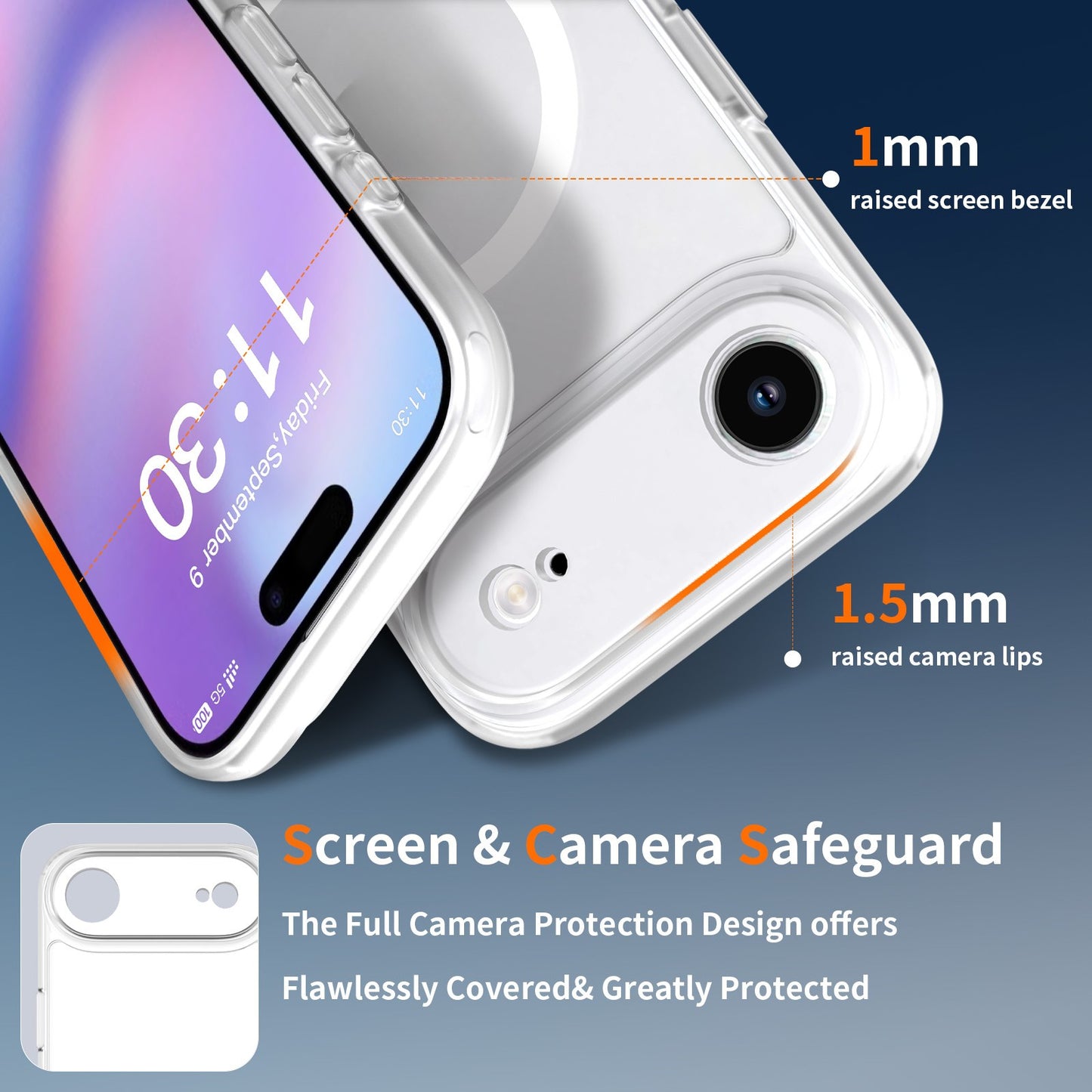 iPhone 17 Air Case, Anti-Scratch & Drop Resistant