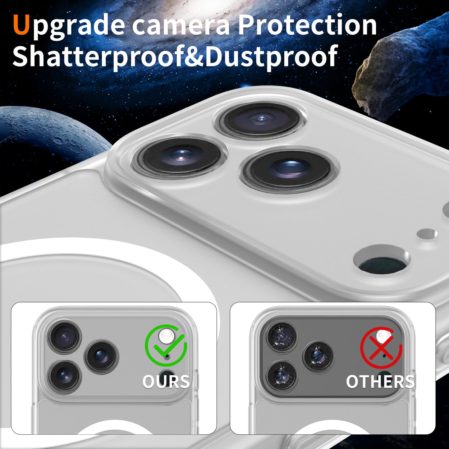 iPhone 17 Pro Max Case, Anti-Scratch & Drop Resistant