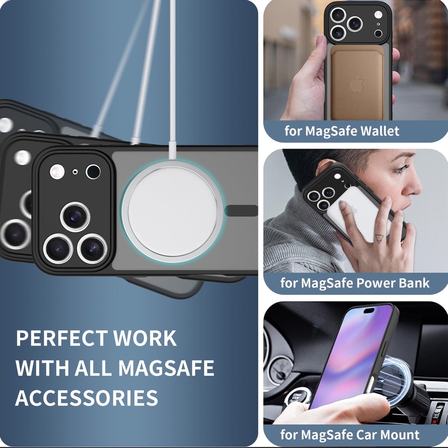 iPhone 17 Pro Case, Anti-Scratch & Drop Resistant