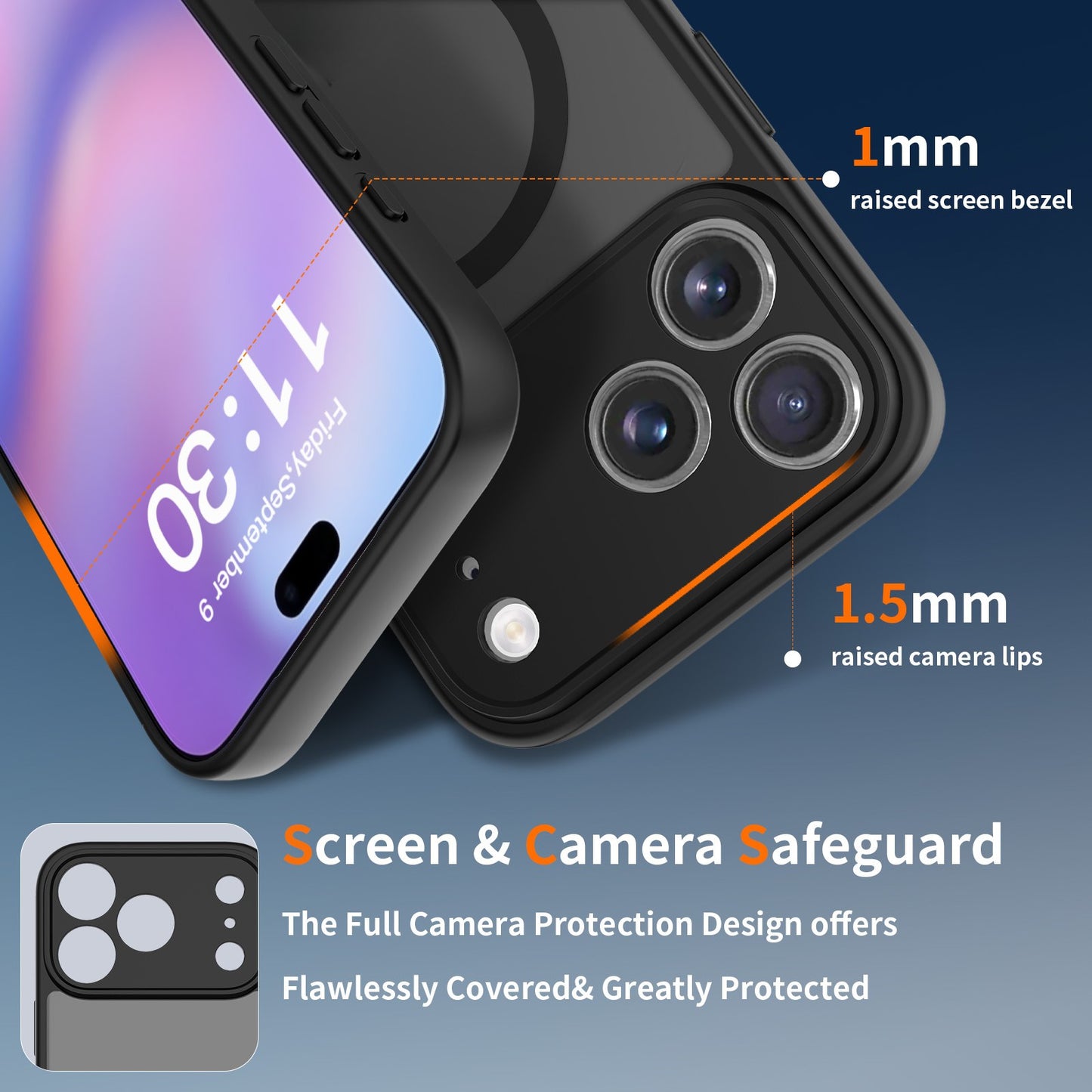 iPhone 17 Pro Max Case, Anti-Scratch & Drop Resistant