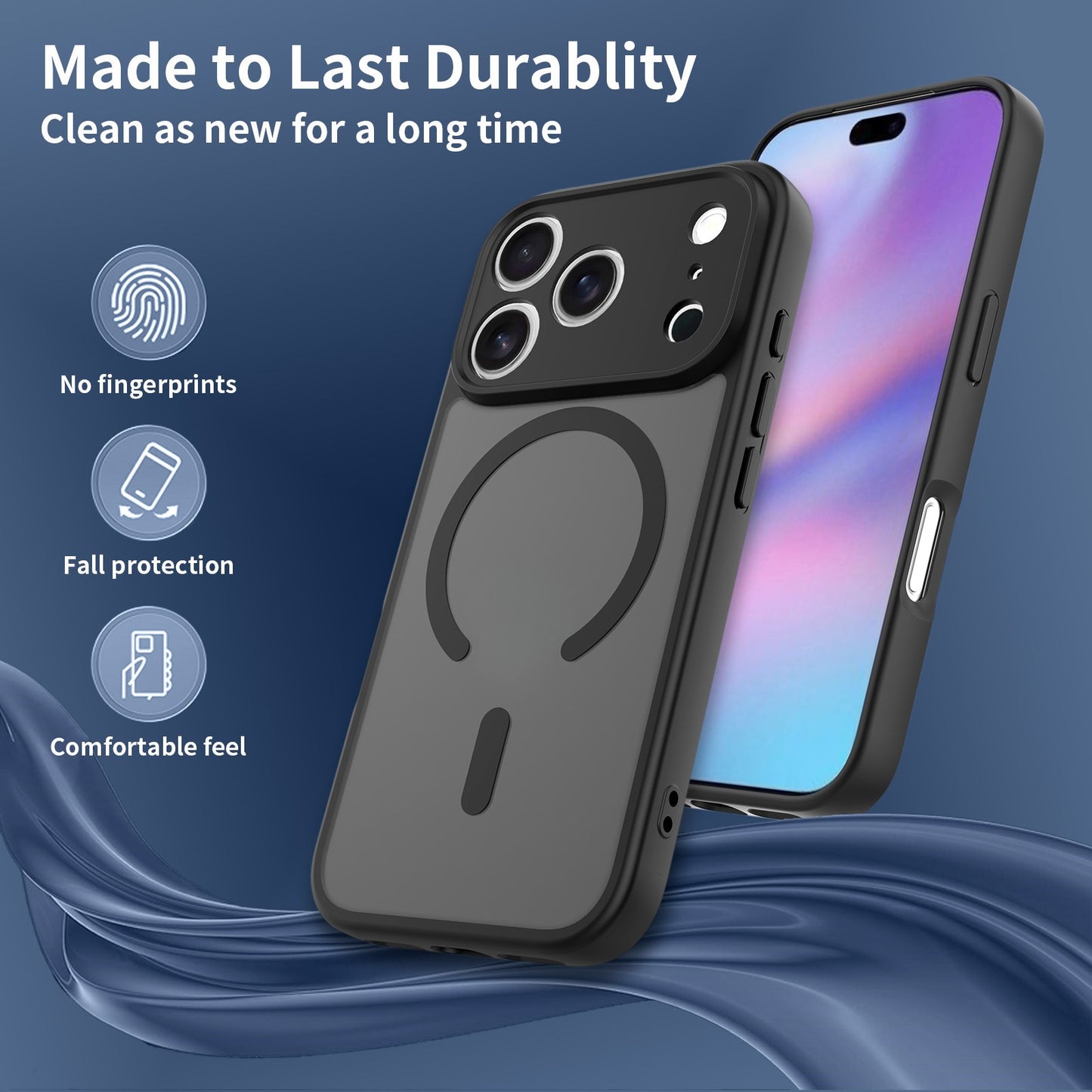 iPhone 17 Pro Case, Anti-Scratch & Drop Resistant