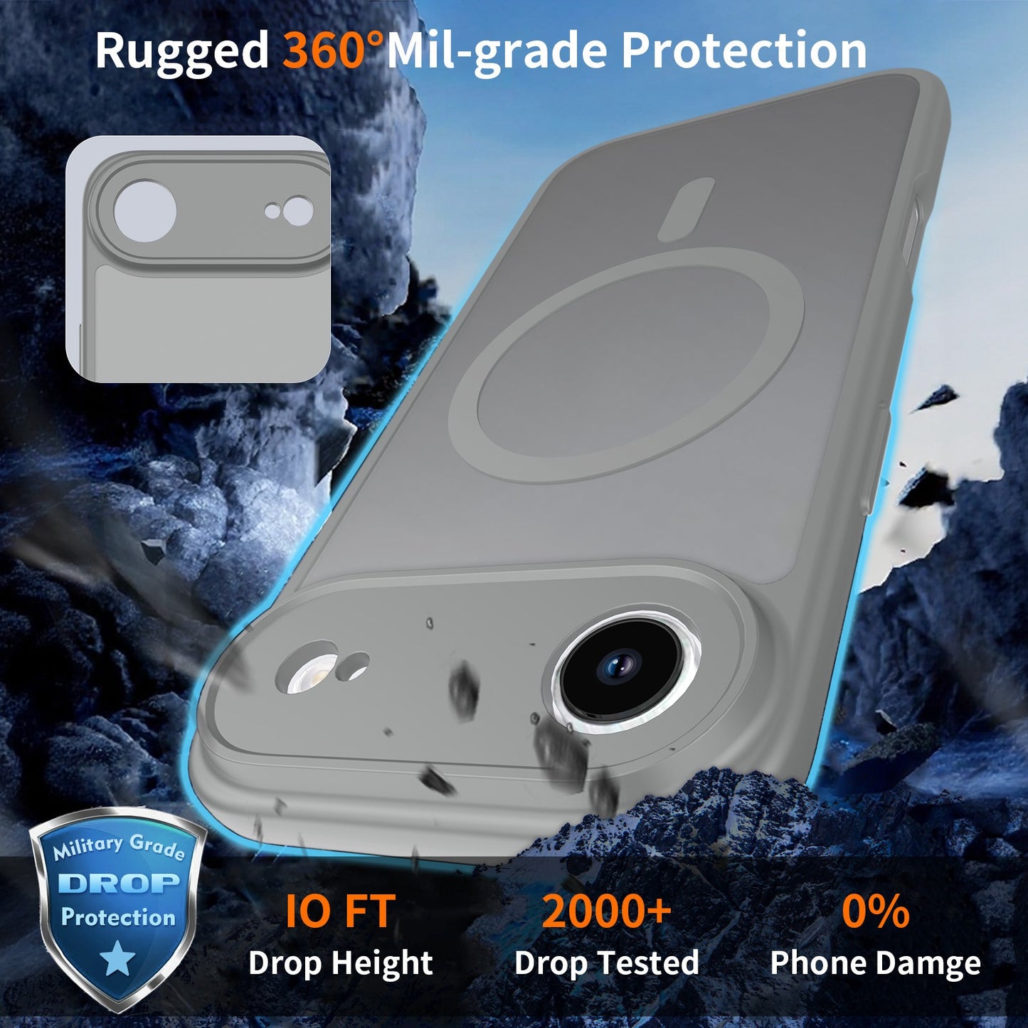iPhone 17 Air Case, Anti-Scratch & Drop Resistant