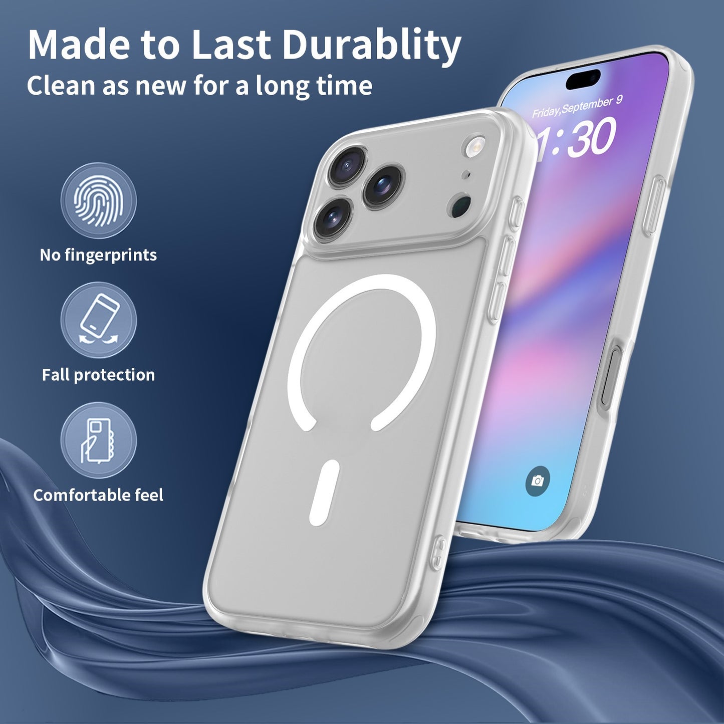 iPhone 17 Pro Max Case, Anti-Scratch & Drop Resistant