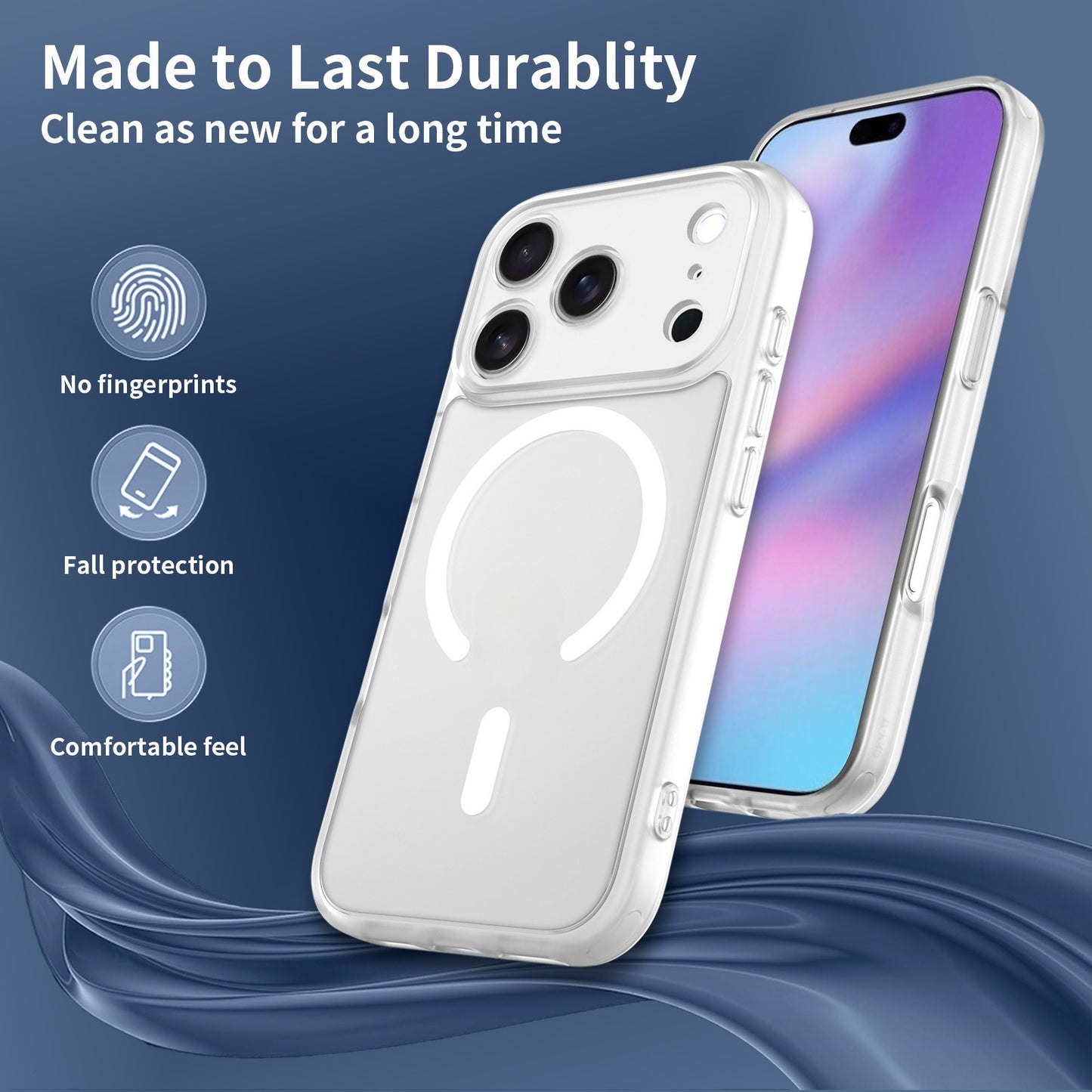 iPhone 17 Pro Case, Anti-Scratch & Drop Resistant