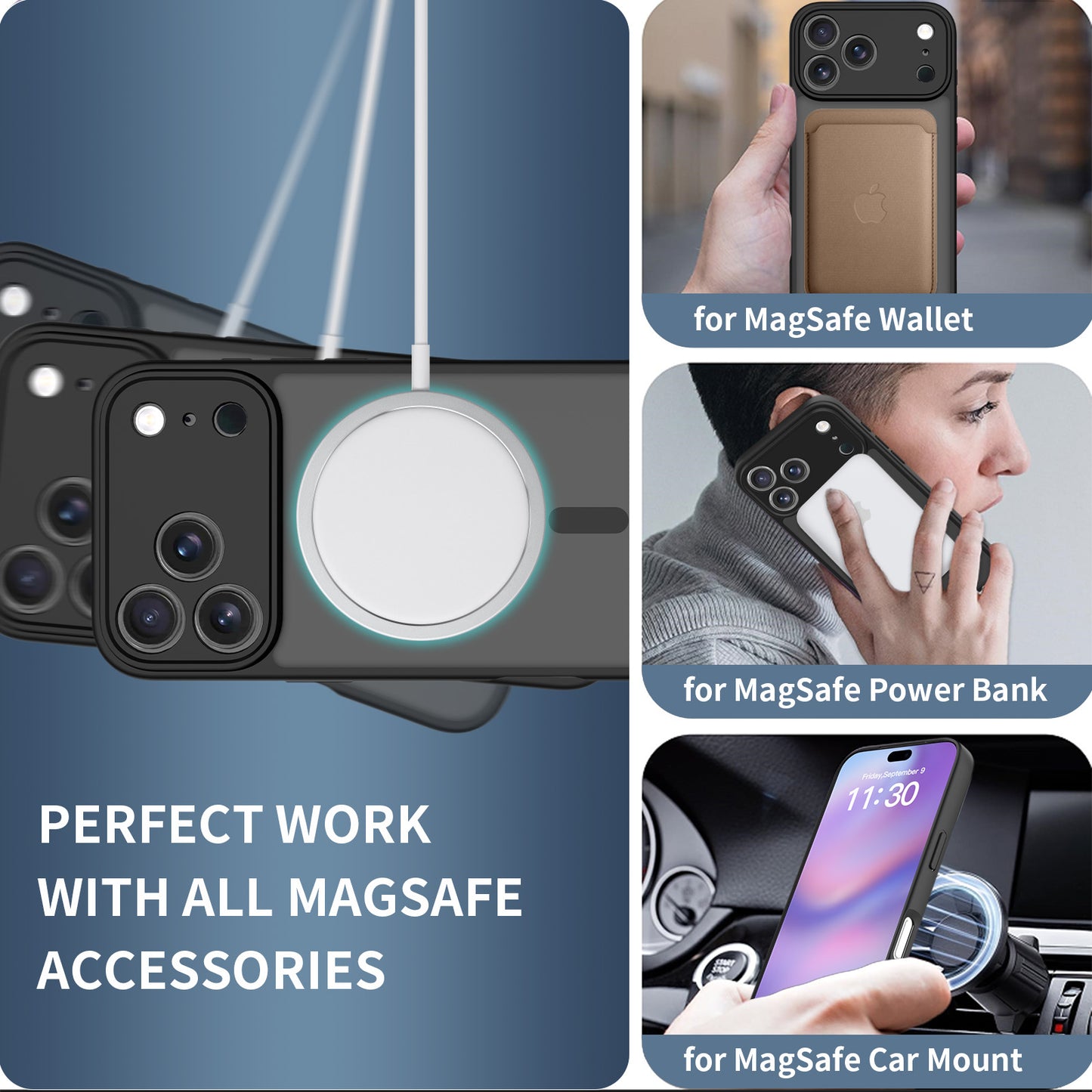 iPhone 17 Pro Max Case, Anti-Scratch & Drop Resistant