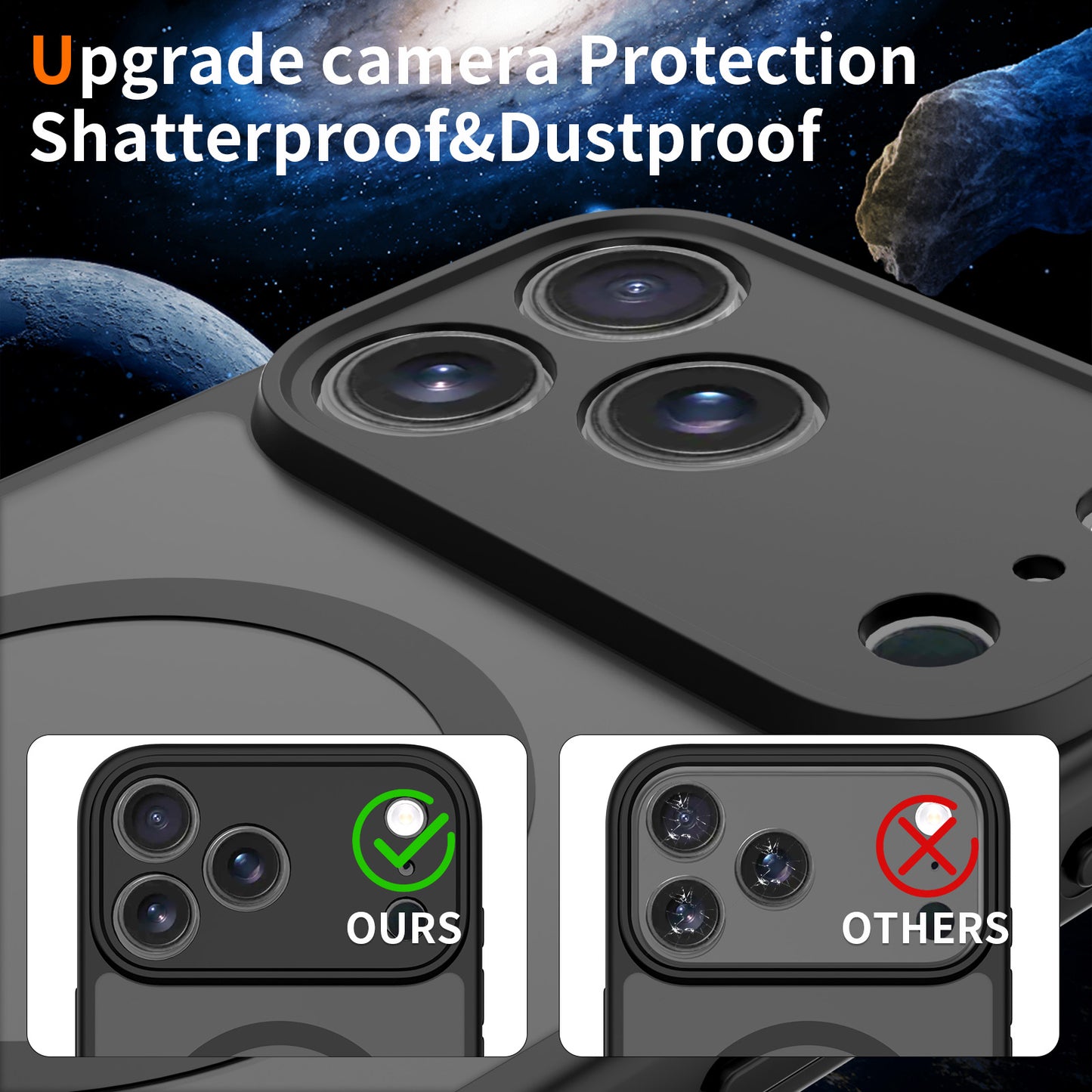 iPhone 17 Pro Max Case, Anti-Scratch & Drop Resistant