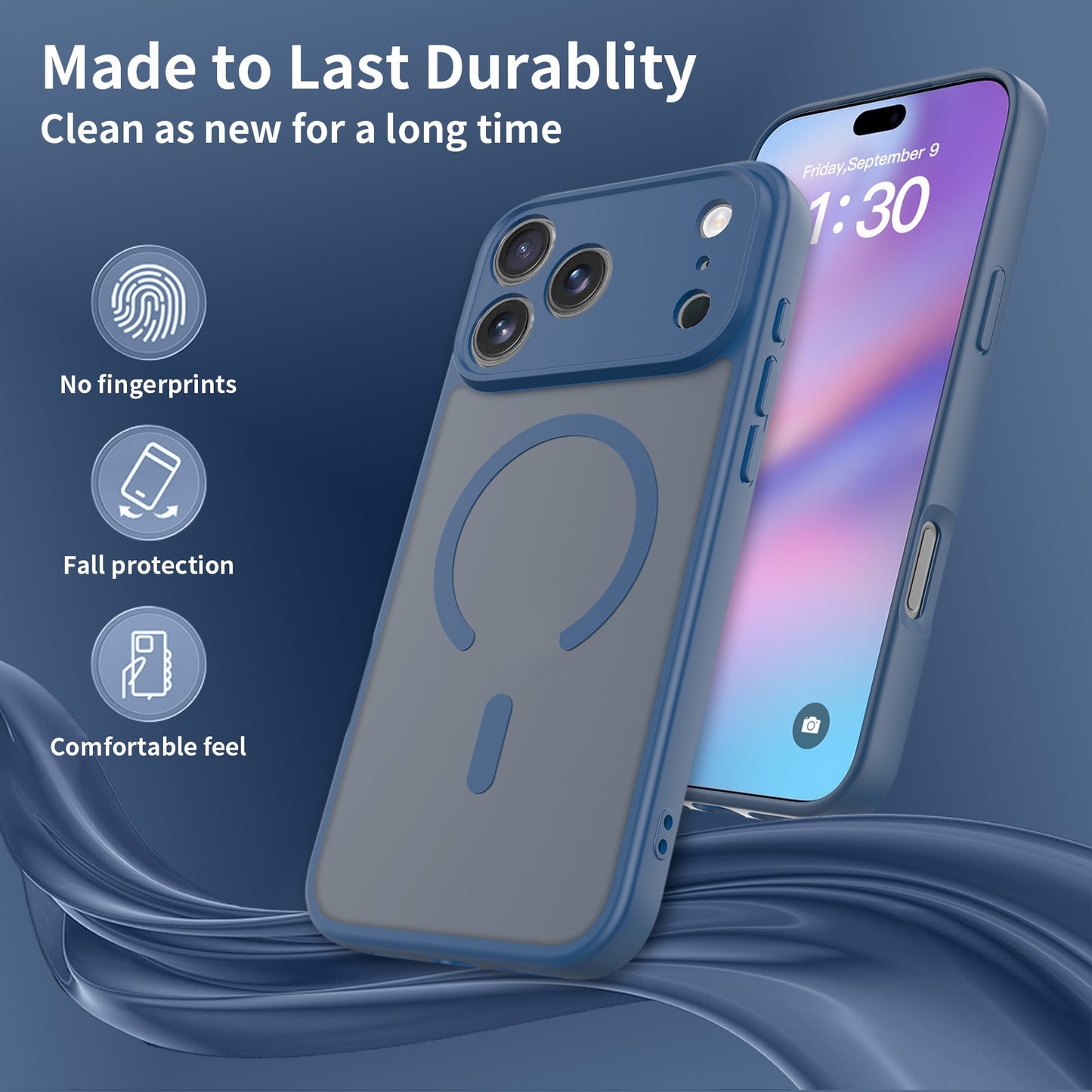 iPhone 17 Pro Max Case, Anti-Scratch & Drop Resistant