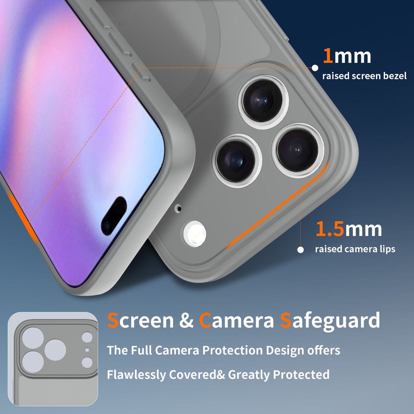 iPhone 17 Pro Case, Anti-Scratch & Drop Resistant