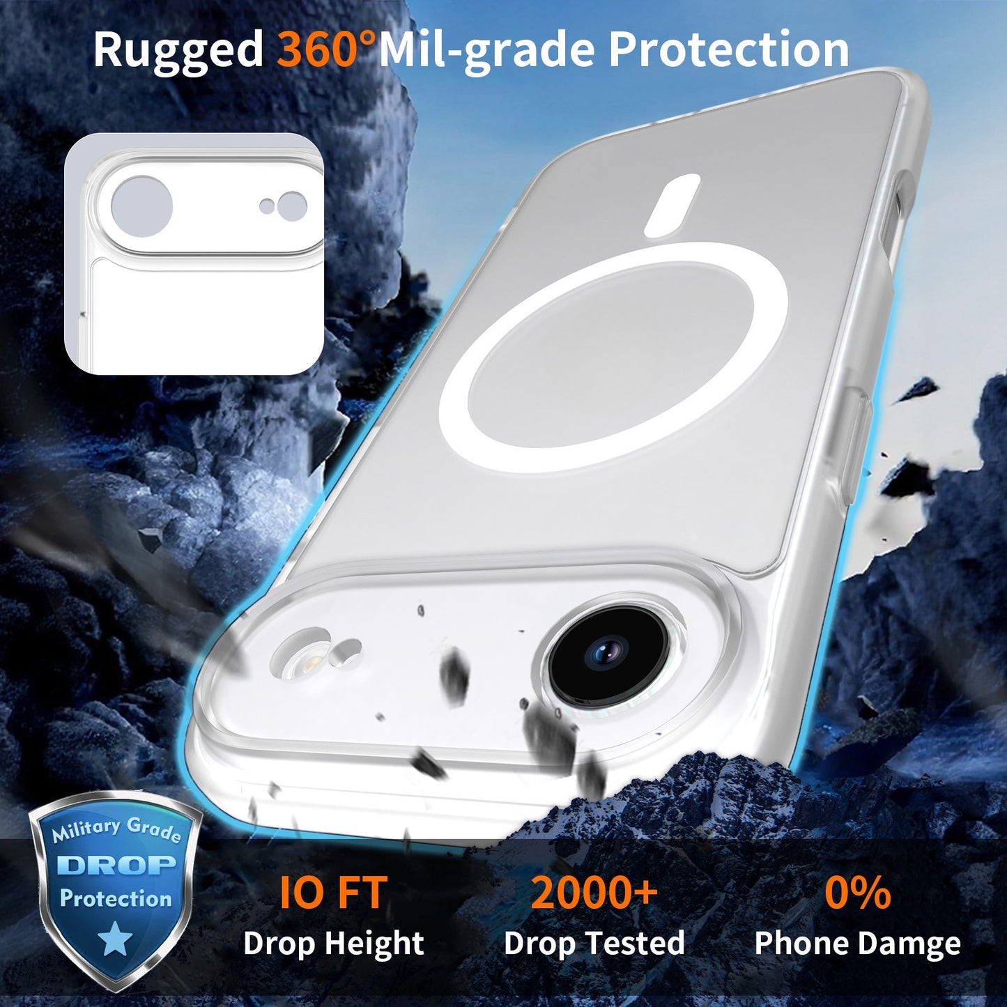 iPhone 17 Air Case, Anti-Scratch & Drop Resistant