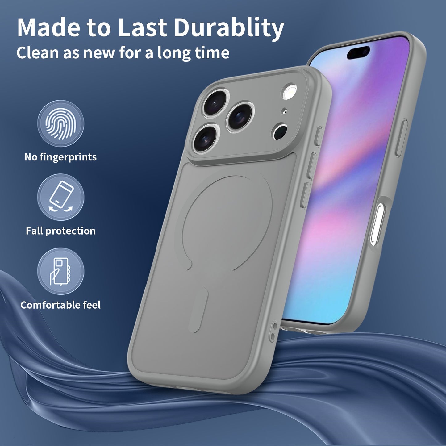 iPhone 17 Pro Case, Anti-Scratch & Drop Resistant