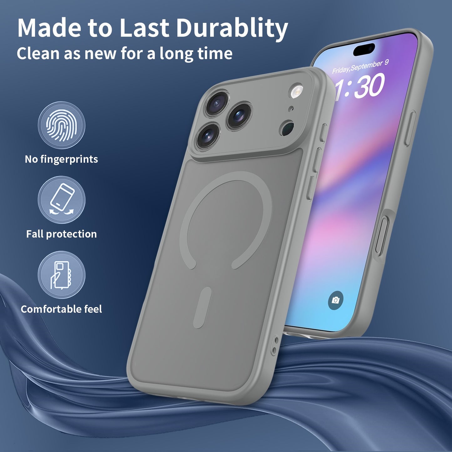 iPhone 17 Pro Max Case, Anti-Scratch & Drop Resistant