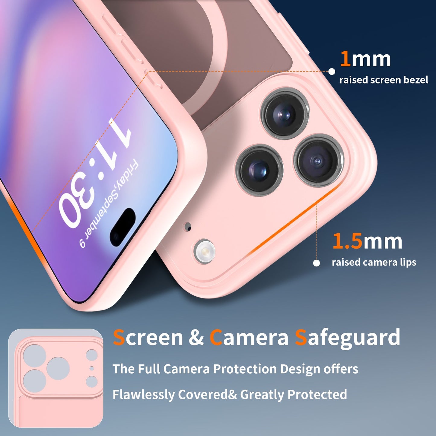 iPhone 17 Pro Max Case, Anti-Scratch & Drop Resistant