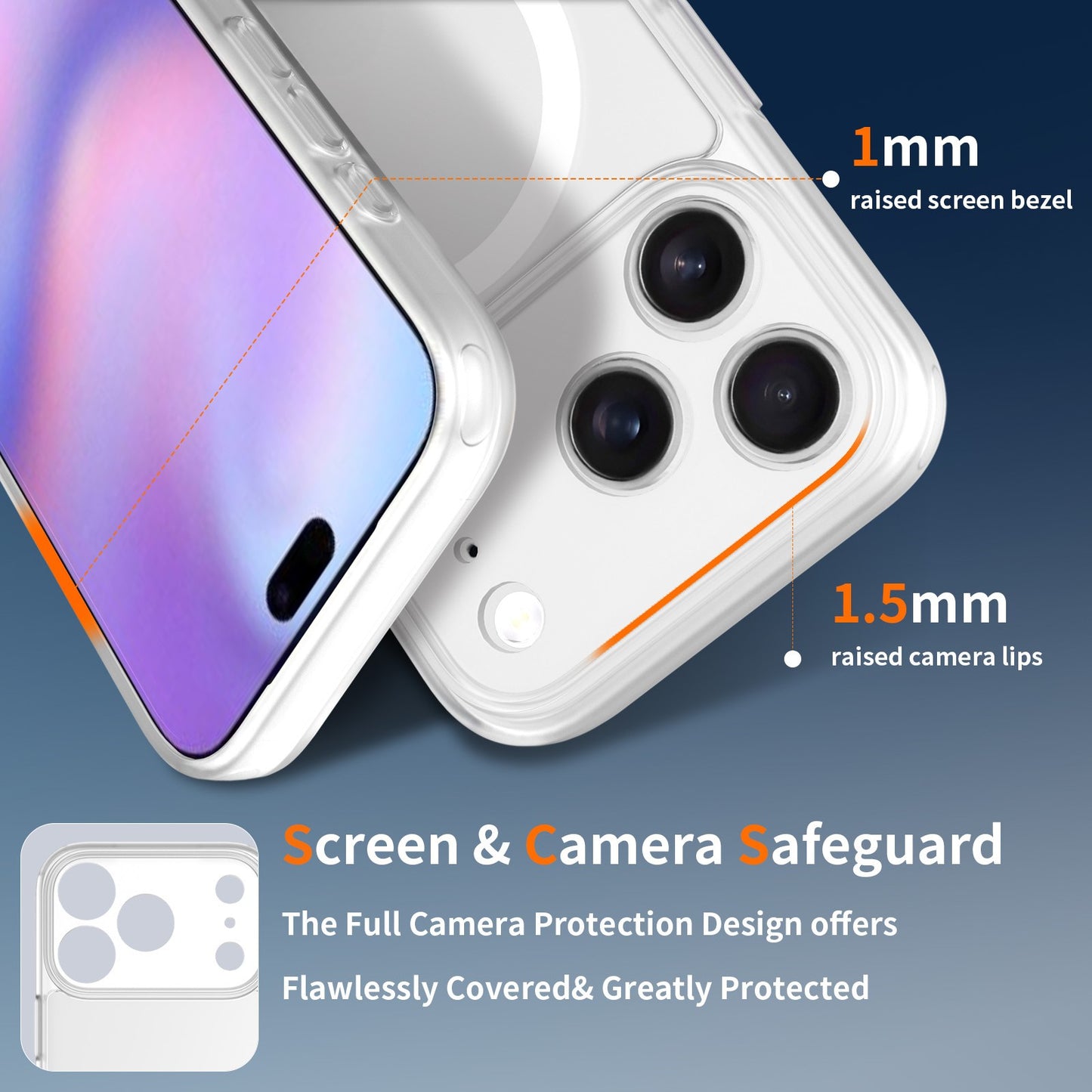 iPhone 17 Pro Case, Anti-Scratch & Drop Resistant