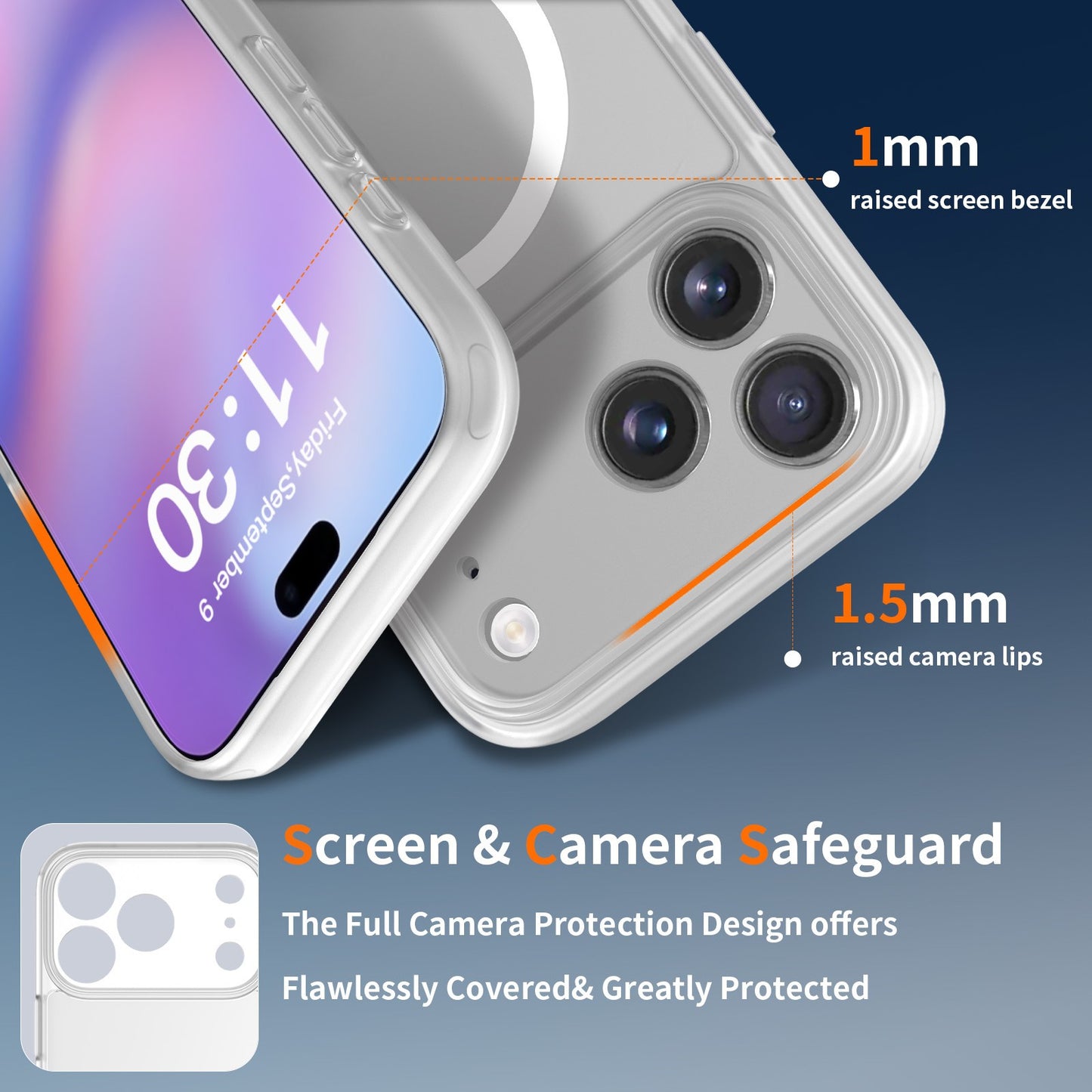 iPhone 17 Pro Max Case, Anti-Scratch & Drop Resistant