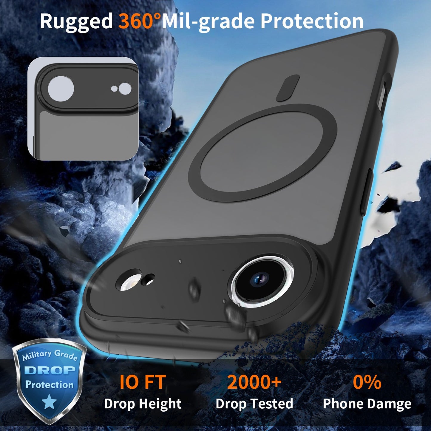 iPhone 17 Air Case, Anti-Scratch & Drop Resistant